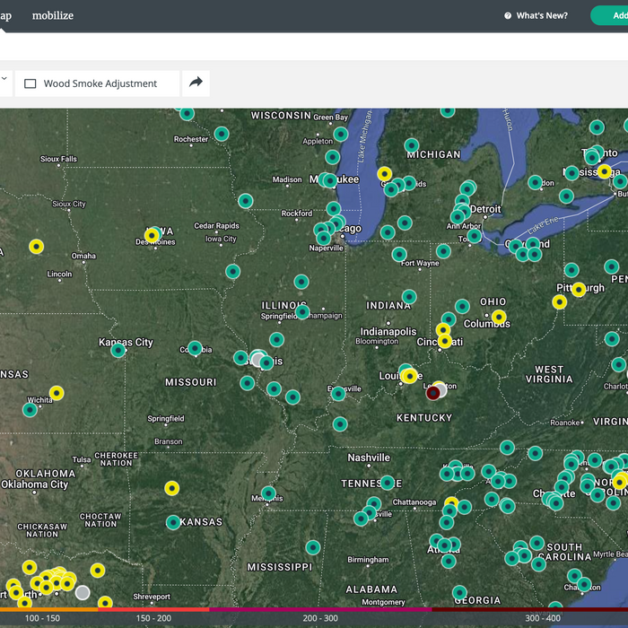 Check Out Our New AirLink Air Quality Map