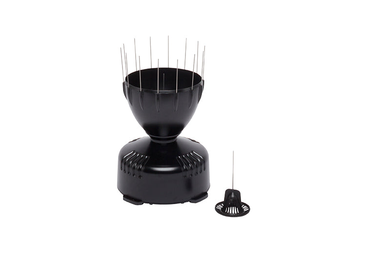AeroCone rain gauge with flat base for Vantage Pro2 weather station and EnviroMonitor