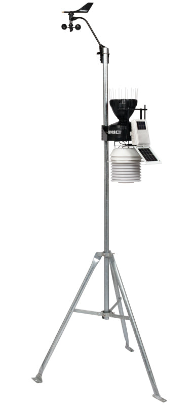 wireless agricultural weather station with fan-aspirated radiation shield
