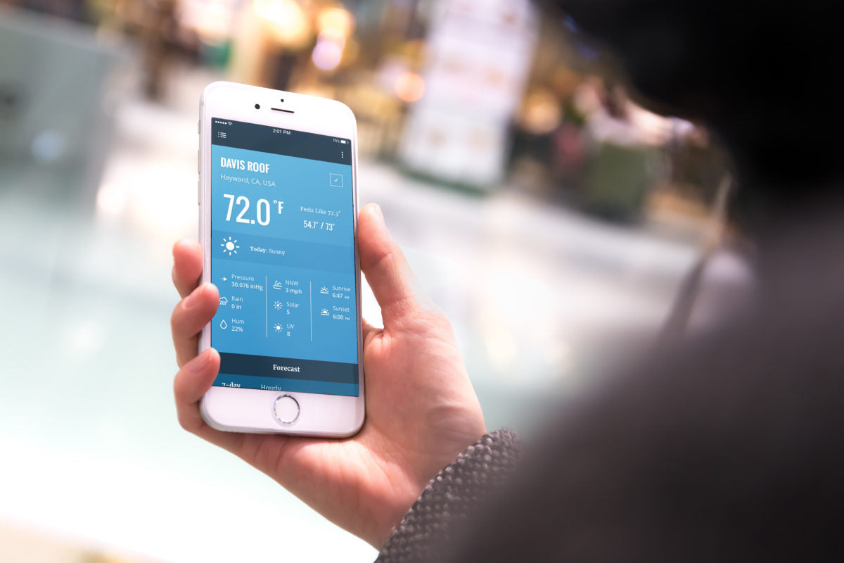 WeatherLink mobile app