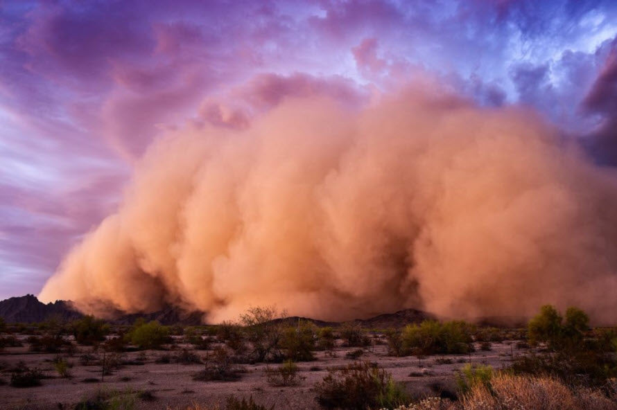 Can AirLink help protect drivers from dangerous dust storms?