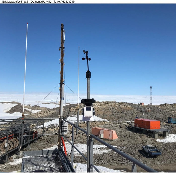 Real Time Weather Data for French Researchers in Antarctica
