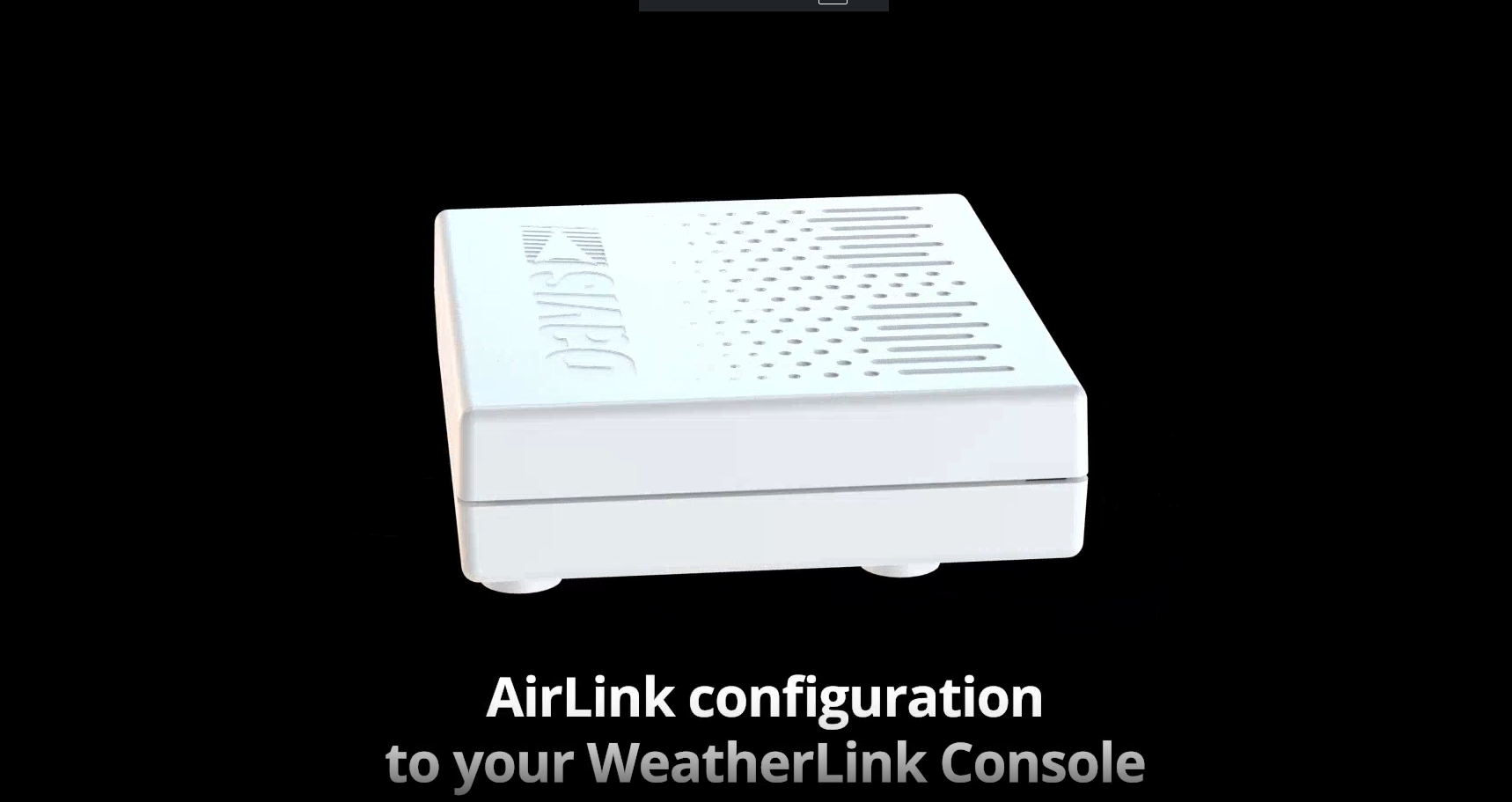 WeatherLink Console — Davis Instruments