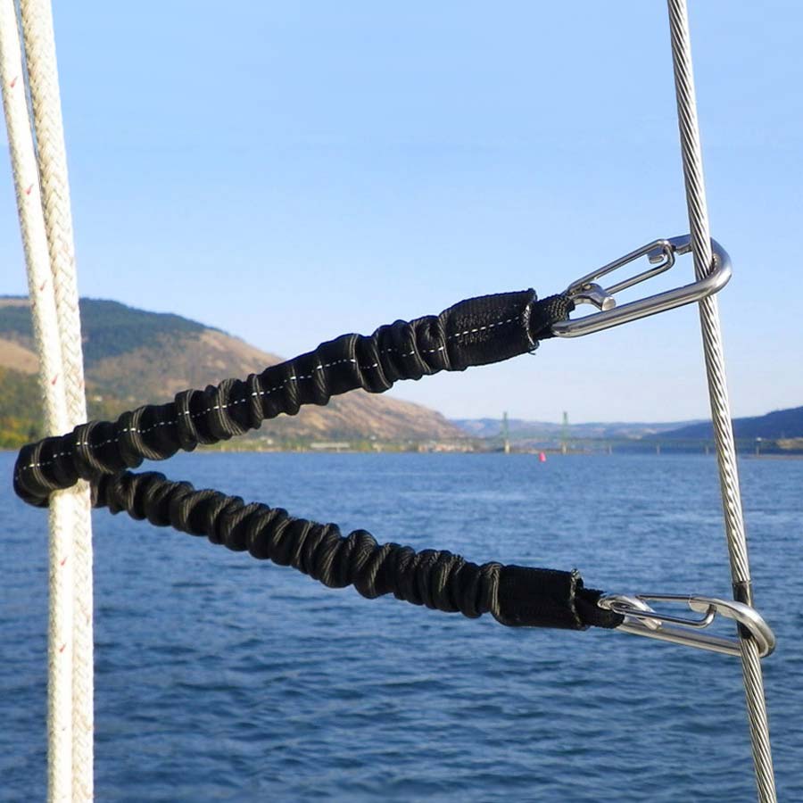 MiniShockle™ Bungee Cord, Black, 18" (46 cm) - SKU 2440