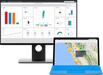 WeatherLink dashboard and map