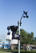 Vantage Pro2 weather station on mounting pole in park
